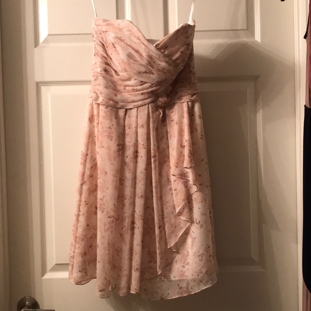 Floral bridesmaid dress